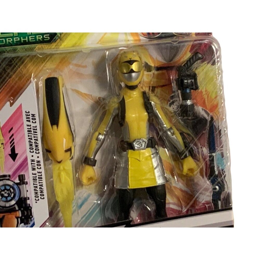 Sabans Power Rangers Beast Morphers Yellow Ranger Action Figure With Accessories - Picture 2 of 8
